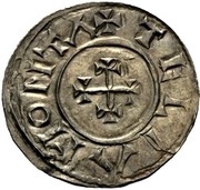 Penny - Eadmund Helmeted portrait type reverse image