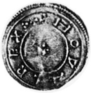 Penny - Howel Dda Two line type obverse image
