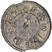 Penny - Eadred Rosette type obverse image