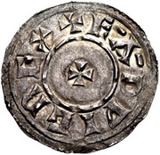 Penny - Eadwig Two line type obverse image