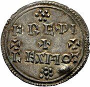 Penny - Eadgar Rosette type reverse image