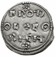 Penny - Eadgar Rosette type reverse image