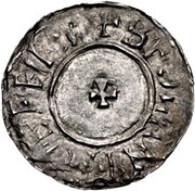 Penny - Æthelred II 1st Small Cross type reverse image