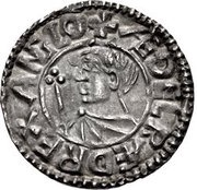 Penny - Æthelred II Small Crux type obverse image