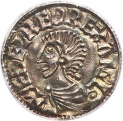 Penny - Æthelred II Long Cross type obverse image