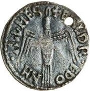 Penny - Æthelred II Agnus Dei type reverse image