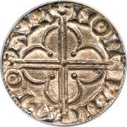 Penny - Cnut Quatrefoil type, United Kingdom, 1017-1023 reverse image