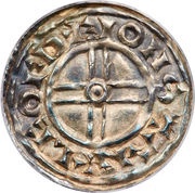 Penny - Cnut Short Cross type, United Kingdom, 1029-1035 reverse image