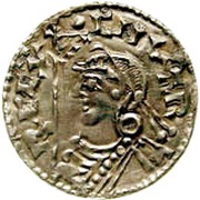 Penny - Cnut Short Cross type; banner obverse image