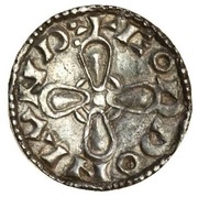 Penny - Harthacnut Jewel Cross type; Regency period, United Kingdom, 1035-1037 reverse image