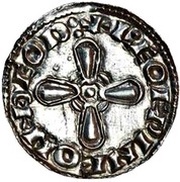 Penny - Harold I Jewel Cross type, United Kingdom, 1036-1038 reverse image