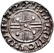 Penny - Harthacnut Arm and Sceptre type, United Kingdom, 1040-1042 reverse image