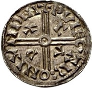 Penny - Edward Pacx type, United Kingdom, 1042-1044 reverse image
