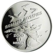10 Marka 2000 Olympics reverse image