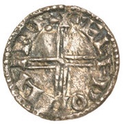 Penny - Edward Small Flan type, United Kingdom, 1048-1050 reverse image
