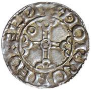 Penny - Edward Pointed Helmet type; bust right, United Kingdom, 1053-1056 reverse image
