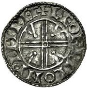 Penny - Edward Transitional Pyramids type, United Kingdom, 1065-1066 reverse image