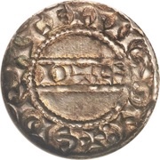 Penny - Harold II Pax type; with sceptre, United Kingdom, 1066 reverse image