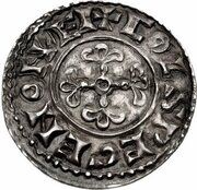 Penny - William I Profile left type, United Kingdom, 1066-1068 reverse image