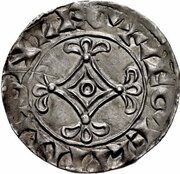 Penny - William I Canopy type, United Kingdom, 1070-1072 reverse image