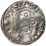 Penny - Henry I Quatrefoil with piles type, United Kingdom, 1111 reverse image
