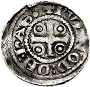 Penny - Henry I Small Profile/Cross and Annulets type, United Kingdom, 1119 reverse image