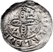 Penny - Henry I Pellets in quatrefoil type, United Kingdom, 1123 reverse image