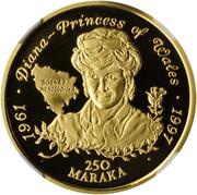 250 Marka Princess Diana reverse image