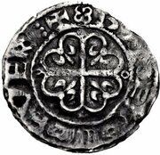 Penny - Civil War Ornamented group; King Stephen, United Kingdom, 1140-1149 reverse image