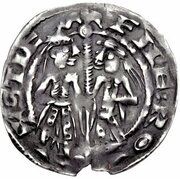 Penny - Civil War Ornamented group; King Stephen and Queen Matilda obverse image