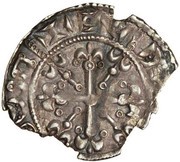 Penny - Civil War Ornamented group; Eustace Fitzjohn, United Kingdom, 1140-1149 reverse image