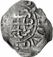 Penny - Civil War Angevins; Patrick of Salisbury, United Kingdom, 1145-1154 reverse image