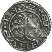 Penny - Civil War Ornamented group; Abp. Henry Murdac, United Kingdom, 1148-1152 reverse image