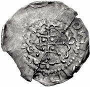 Penny - Civil War Angevins; William of Gloucester, United Kingdom, 1150 reverse image