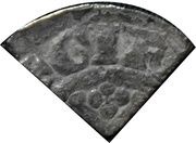 1 Farthing - John Short Cross type; class 5b, United Kingdom, 1205-1207 reverse image