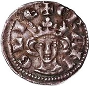 1 Farthing - Edward I Class 3g obverse image