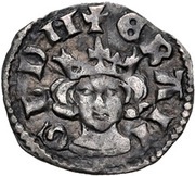 1 Farthing - Edward I Class 9a obverse image