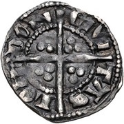 1 Farthing - Edward I Class 9a, United Kingdom, 1299-1301 reverse image