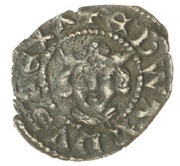 1 Farthing - Edward II London mint obverse image