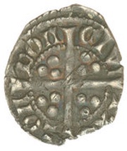 1 Farthing - Edward II London mint, United Kingdom, 1307-1327 reverse image