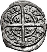 1 Farthing - Edward III 4th coinage; Treaty period, United Kingdom, 1361-1369 reverse image