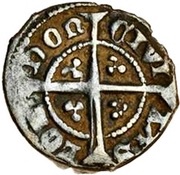 1 Farthing - Richard II London mint, United Kingdom, 1377-1399 reverse image