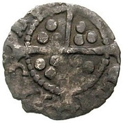 1 Farthing - Henry VII Facing bust issue; London mint, United Kingdom, 1485-1509 reverse image