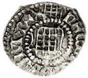 1 Farthing - Henry VIII 1st coinage; London mint obverse image