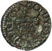 1 Farthing - James I Harington issue; type 1a obverse image