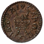 1 Farthing - Charles I Richmond issue; type 2 obverse image