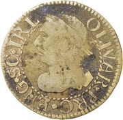 1 Farthing - Oliver Cromwell obverse image