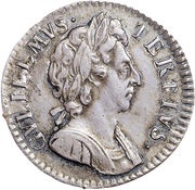 1 Farthing - William III Proof obverse image