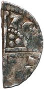 ½ Penny - Henry III Long Cross type; with sceptre, United Kingdom, 1250-1278 reverse image