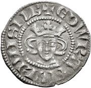 ½ Penny - Edward I London mint; class 3c obverse image